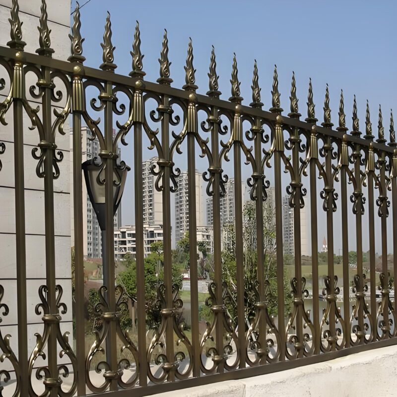 Aluminum railing system