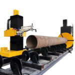 Roller bed cutting machine