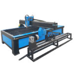 Plasma cutting machine with rotary